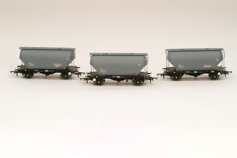 Accurascale 2022STS-C OO Gauge STS PCA Cement Wagon Triple Pack C