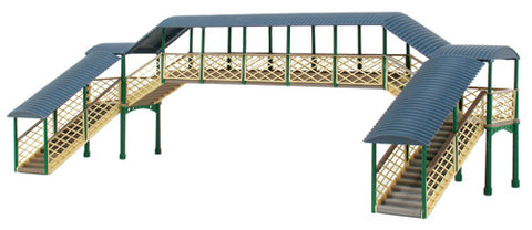 Ratio 248 N Gauge Modular Covered Station Footbridge Kit