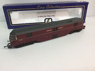 Lima 204913 Express Parcels Diesel Railcar BR Maroon W34