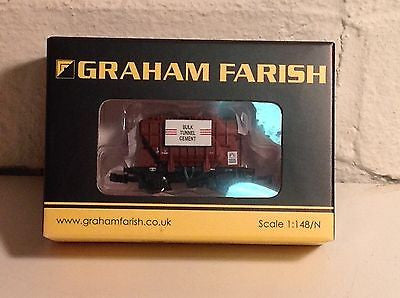 Graham Farish 377-825A N Gauge Presflo Bulk Powder Wagon Tunnel