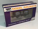 Dapol B594 OO Gauge 7 Plank Wagon Small & Son, Taunton