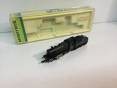 Minitrix 12038 N Gauge Ivatt Class 2MT 46406 BR Green