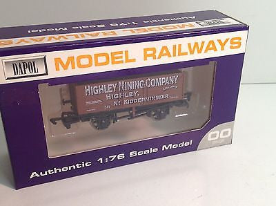Dapol OO Gauge 7 Plank Wagon Highley 246 LIMITED EDITION OF 100 SVR