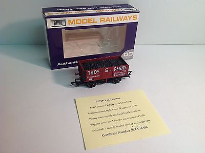 Dapol/Wessex Wagons OO Gauge 7 Plank Open Thos S. Penny Taunton