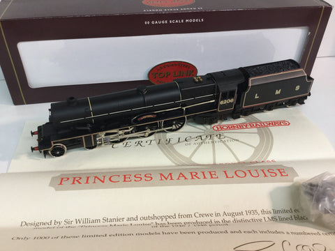 Hornby R2051 OO Gauge LMS Class 7P Princess 6206 Princess Marie Louise - Ltd Edition