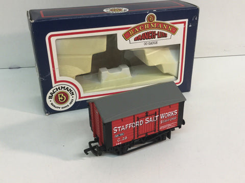 Bachmann 33-181 OO Gauge Covered Salt Wagon Stafford Salt Works