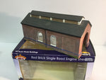 Bachmann 44-007 OO Gauge Red Brick Single Road Engine Shed