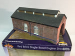 Bachmann 44-007 OO Gauge Red Brick Single Road Engine Shed