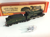 Hornby R390 OO Gauge GWR County Class 3830 County of Oxford GWR Green
