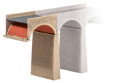 Ratio 252 N Gauge Extra Arch & Pier Kit