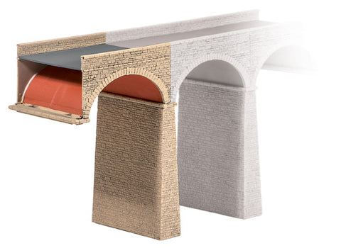 Ratio 252 N Gauge Extra Arch & Pier Kit