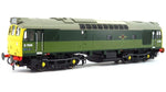 Heljan 2532 OO Gauge Class 25/3 D7550 BR Green Full Yellow Ends Blue Data Panel