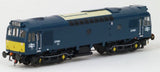 Heljan 2533 OO Gauge Class 25/3 D7661 BR Early Blue Small Yellow Panels