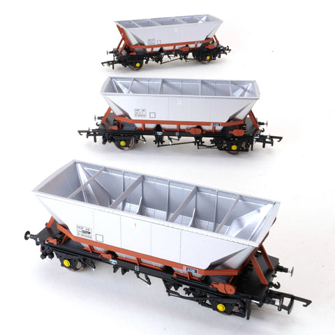 Accurascale 2556HAA-FM2 OO Gauge HAA HOP AB - Freight Brown - Pack 2