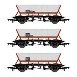 Accurascale 2558HAA-FM4 OO Gauge HAA HOP AB - Freight Brown - Pack 4