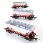 Accurascale 2560HAA-RR1 OO Gauge HAA HOP AB - Railfreight Red - Pack 1