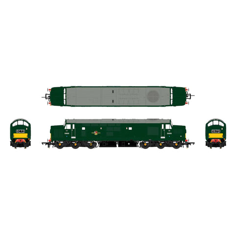 Accurascale 2618 OO Gauge Class 37 - BR Green w/small yellow panel - D6600 - DCC Sound Fitted