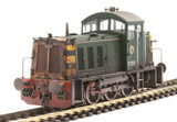 Heljan 2935 OO Gauge Class 07 D2994 BR Green w/Wasp Stripes Weathered