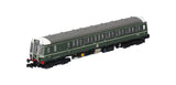 Dapol 2D-009-007D N Gauge Class 121 W55025 BR Green w/Speed Whiskers (DCC-Fitted)