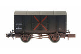 Dapol 2F-013-070 N Gauge Gunpowder Van GWR W105740 Weathered