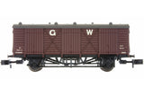 Dapol 2F-014-010 N Gauge Fruit D Van GWR Brown 2868