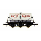 Dapol 2F-031-015 N Gauge 6 Wheel Milk Tanker United Dairies