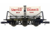 Dapol 2F-031-020 N Gauge 6 Wheel Milk Tank United Dairies 44018