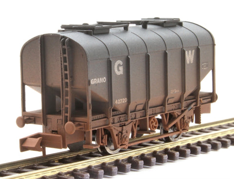 Dapol 2F-036-052 N Gauge Bulk Grain Hopper GWR 42320 Weathered