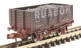 Dapol 2F-071-061 N Gauge 7 Plank Wagon Ruabon 827 Weathered