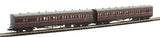 Dapol 2P-003-016 N Gauge B Set Coach Pack BR Lined Maroon 6969/6940