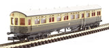 Dapol 2P-004-014 N Gauge Autocoach GWR Twin Cities Chocolate/Cream 187