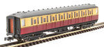Dapol 2P-011-057 N Gauge Gresley Coach BR Carmine/Cream 2nd E12047E