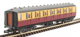Dapol 2P-011-153 N Gauge Gresley Coach BR Carmine/Cream 1st E11028E