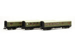 Dapol 2P-012-253 N Gauge Maunsell Green 3 Coach Set 394