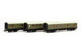Dapol 2P-012-253 N Gauge Maunsell Green 3 Coach Set 394