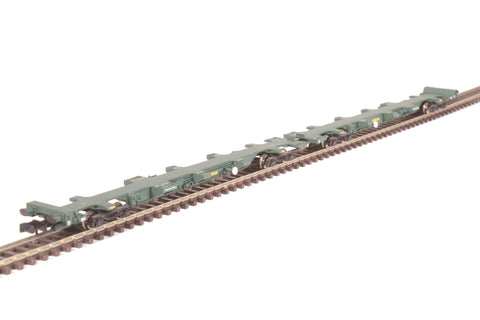 Dapol 2F-044-002 N Gauge Freightliner FEA-B Spine Wagon Twin Pack 640721/2