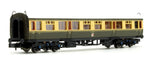 Dapol 2P-000-159 N Gauge Collett Coach GWR Crest Chocolate/Cream 3rd 1088