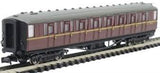 Dapol 2P-011-075 N Gauge BR Maroon Gresley 2nd Coach E12053E