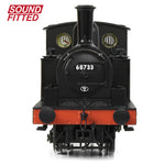Bachmann 31-061SF OO Gauge LNER J72 Tank 68733 BR Black (Early Emblem)
