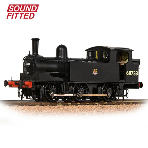 Bachmann 31-061SF OO Gauge LNER J72 Tank 68733 BR Black (Early Emblem)