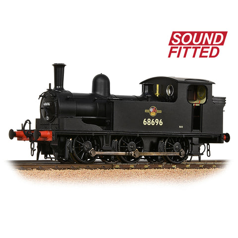 Bachmann 31-062SF OO Gauge LNER J72 Tank 68696 BR Black (Late Crest)