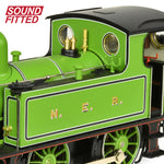Bachmann 31-063SF OO Gauge NER E1 Tank 2173 NER Lined Green