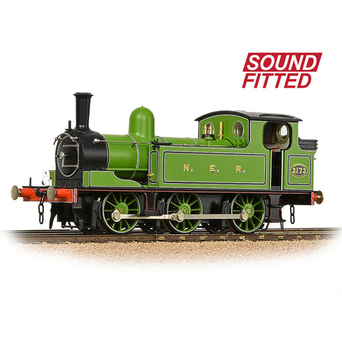 Bachmann 31-063SF OO Gauge NER E1 Tank 2173 NER Lined Green