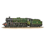 Bachmann 31-186A OO Gauge LMS 5XP 'Jubilee' 45654 'Hood' BR Lined Green (Late Crest)
