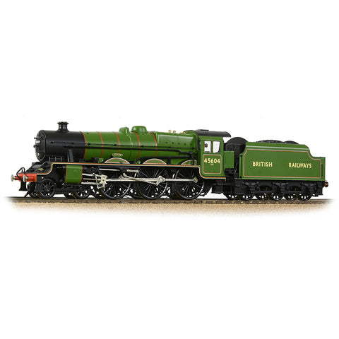 Bachmann 31-191 OO Gauge LMS 5XP 'Jubilee' 45604 'Ceylon' BR Experimental Green (British Ra.)