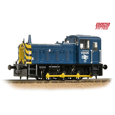 Bachmann 31-368DS OO Gauge BR Blue Class 03 No 03026 DCC SOUND