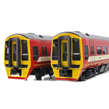 Bachmann 31-502A OO Gauge Class 158 2-Car DMU 158901 BR WYPTE Metro