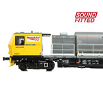 Bachmann 31-578SF OO Gauge Windhoff MPV 2-Car Set Network Rail Yellow  (SOUND FITTED)