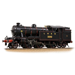 Bachmann 31-617 OO Gauge LNER V3 Tank 390 LNER Lined Black