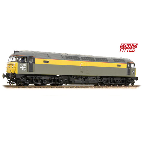 Bachmann 31-661DS OO Gauge BR Engineers Class 47 No 47346 DCC SOUND